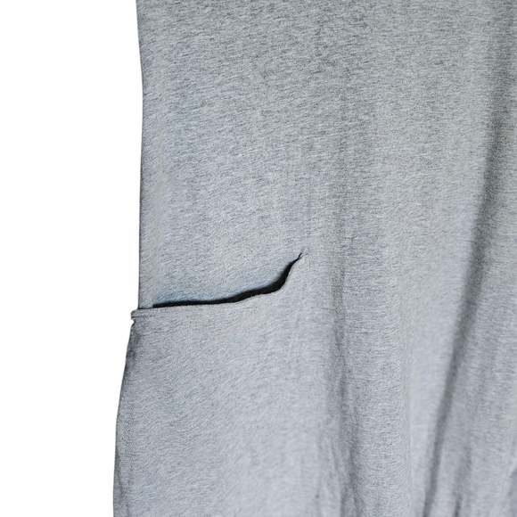 Women's Free People Movement Hot Shot Onesie Heather Grey Medium Soft & Comfy - Picture 4 of 8